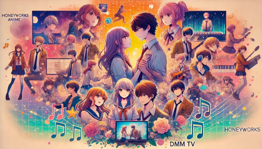 HoneyWorksアニメ作品はどこで見れる?のポイント!